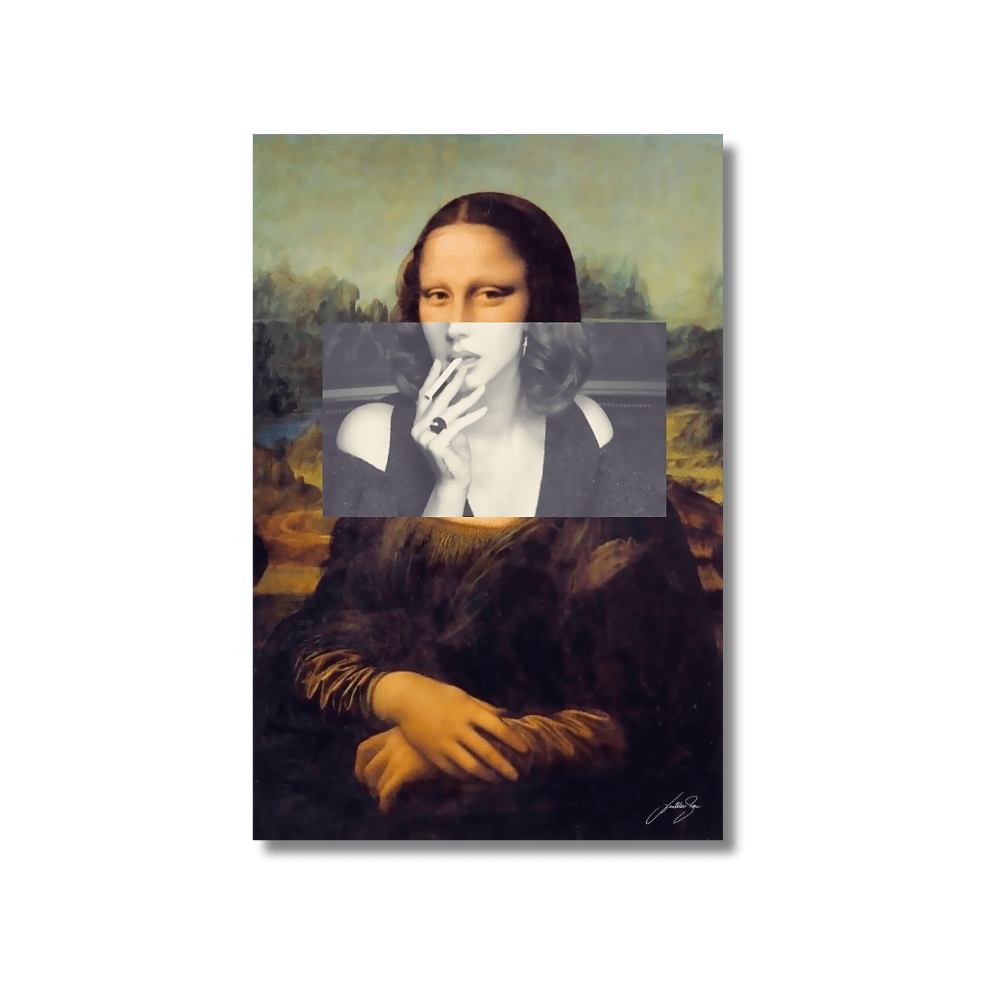 Gioconda Smoking | Poster Edition-8