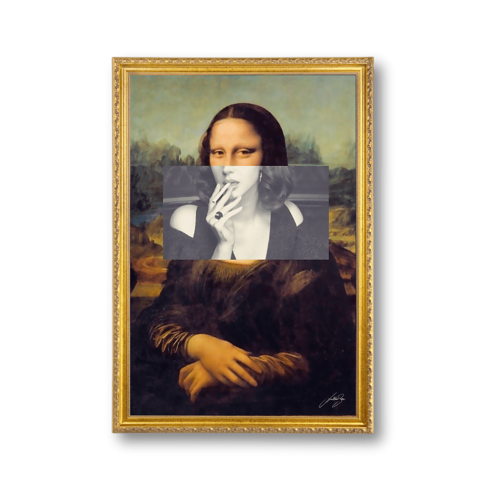 Gioconda Smoking | Poster Edition-0