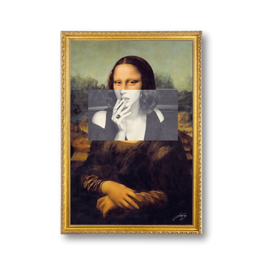 Gioconda Smoking | Poster Edition-0