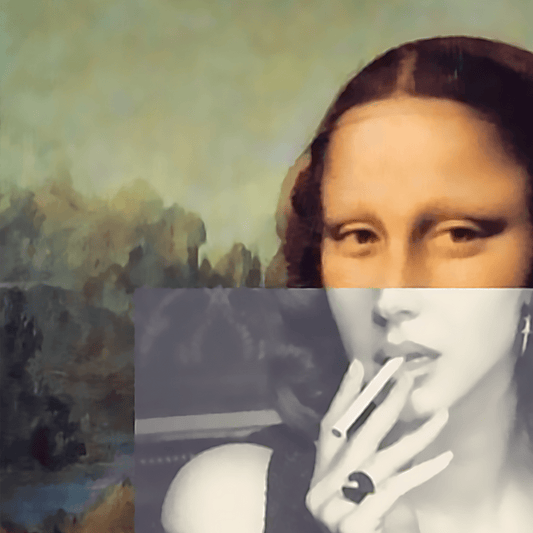 Gioconda Smoking | Poster Edition-1