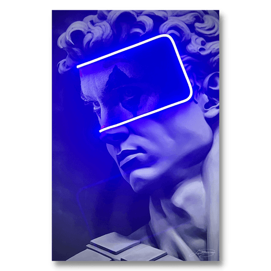 Joker David Statue | Led Wall Art-0